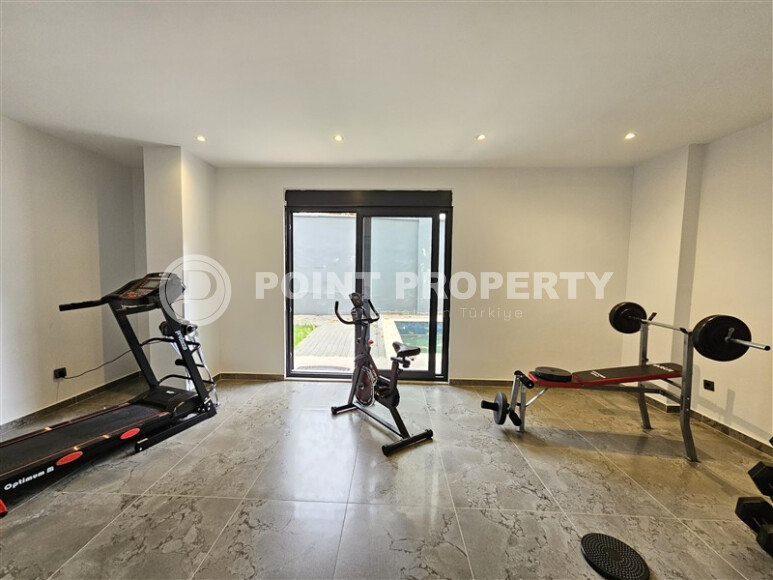 Стильная квартира 50 м² в центре Аланьи, недалеко от пляжа Клеопатры-id-9105-фото-14