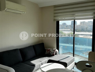 Уютная квартира 40 м² в центре Аланьи недалеко от пляжа Клеопатры, ВНЖ-id-9107-фото-3