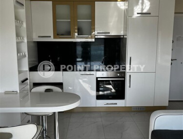 Уютная квартира 40 м² в центре Аланьи недалеко от пляжа Клеопатры, ВНЖ-id-9107-фото-4