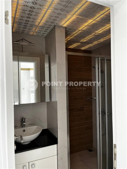 Уютная квартира 40 м² в центре Аланьи недалеко от пляжа Клеопатры, ВНЖ-id-9107-фото-9