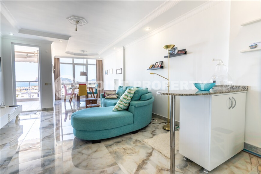 Светлая квартира 120 м² в районе Тосмур с видом на море и ВНЖ-id-9112-фото-5