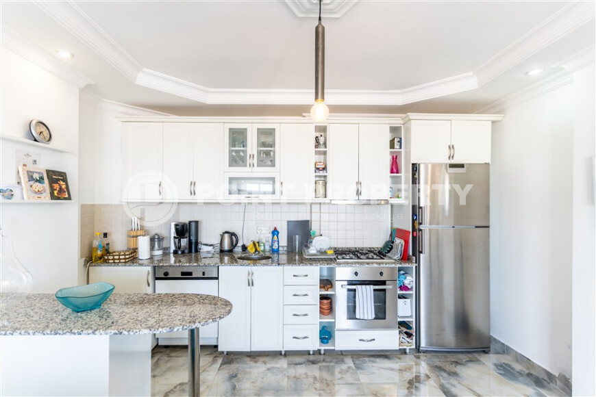 Светлая квартира 120 м² в районе Тосмур с видом на море и ВНЖ-id-9112-фото-7