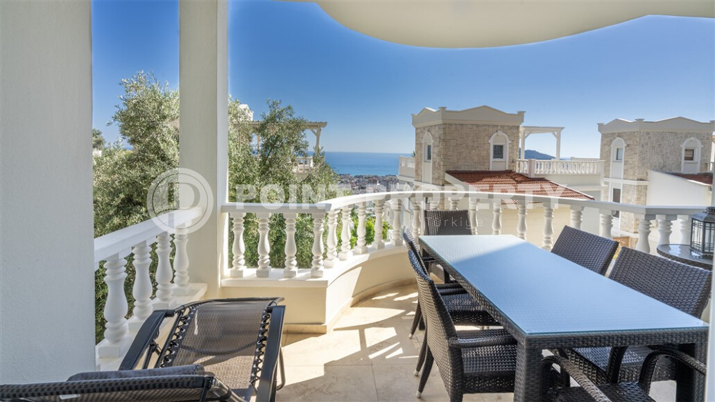 Добротная квартира в Джикджилли с ВНЖ и красивым видом на море-id-9116-фото-10