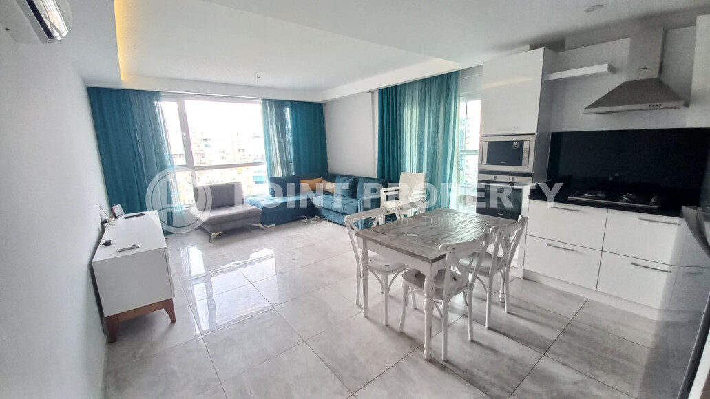 Светлая квартира 75 м² с мебелью в Махмутларе рядом с морем-id-9123-фото-4