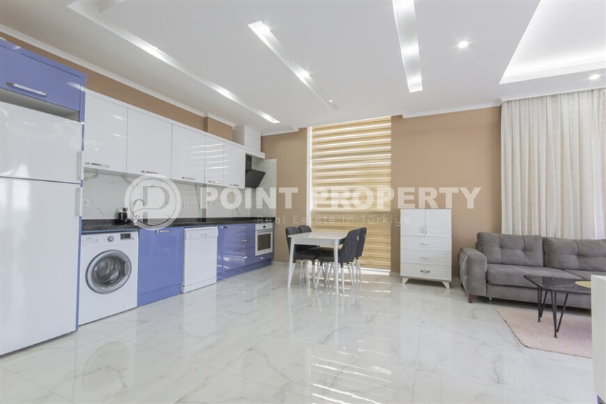 Квартира в новом доме с 2 спальнями, с мебелью и техникой 90кв.м.-id-9132-фото-3