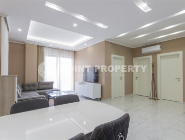 Квартира в новом доме с 2 спальнями, с мебелью и техникой 90кв.м.-id-9132-фото-5