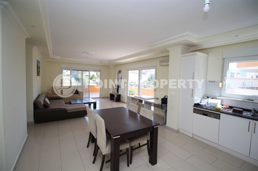 Уютная квартира 120 м² в районе Демирташ у моря-id-9146-фото-2