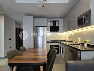 Стильная квартира, 50 м², центр Аланьи – пляж Клеопатры-id-9156-фото-3