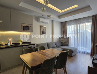 Стильная квартира, 50 м², центр Аланьи – пляж Клеопатры-id-9156-фото-4