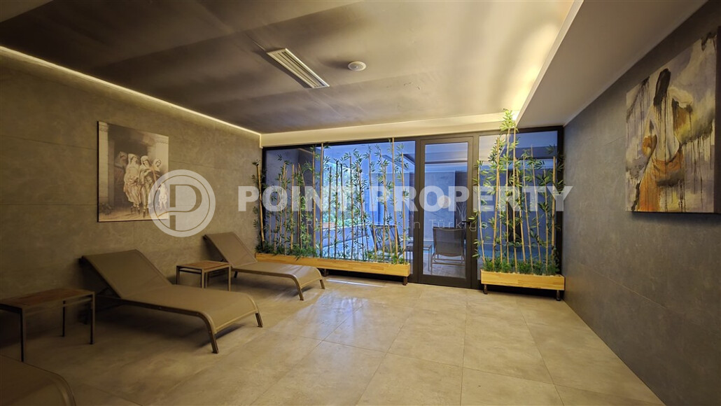 Стильная квартира, 50 м², центр Аланьи – пляж Клеопатры-id-9156-фото-12