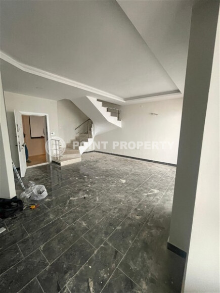 Двухуровневая квартира, 100 м², Махмутлар с видом на море-id-9161-фото-4