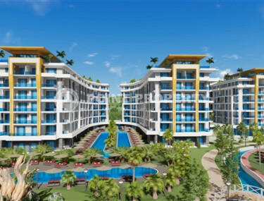 Квартира 106 м² в Тюрклере – 300 м до моря, отельная инфраструктура-id-9165-фото-4