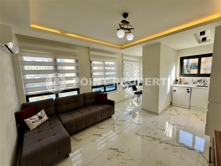 Современная квартира, 55 м², центр Аланьи-id-9168-фото-2