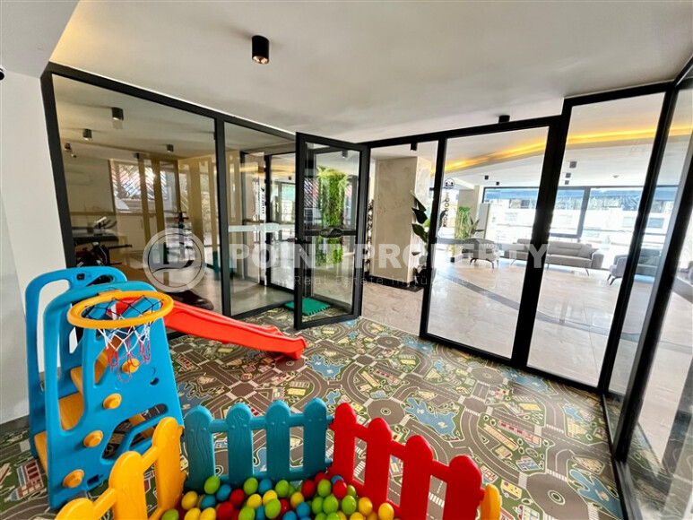 Современная квартира, 55 м², центр Аланьи-id-9168-фото-12