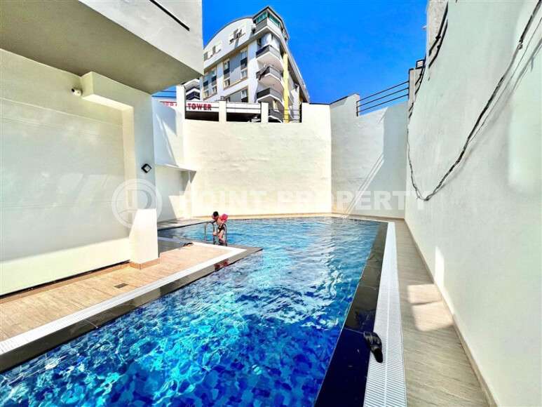 Светлая квартира, 55 м², Махмутлар-id-9173-фото-14