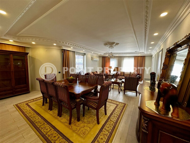 Просторный дуплекс, 190 м², центр Аланьи – пляж Клеопатры, ВНЖ-id-9174-фото-1