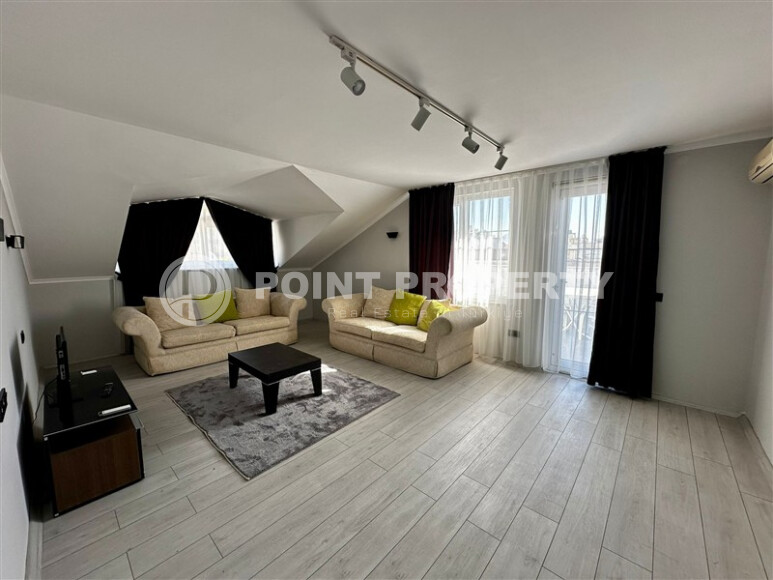 Просторный дуплекс, 190 м², центр Аланьи – пляж Клеопатры, ВНЖ-id-9174-фото-8