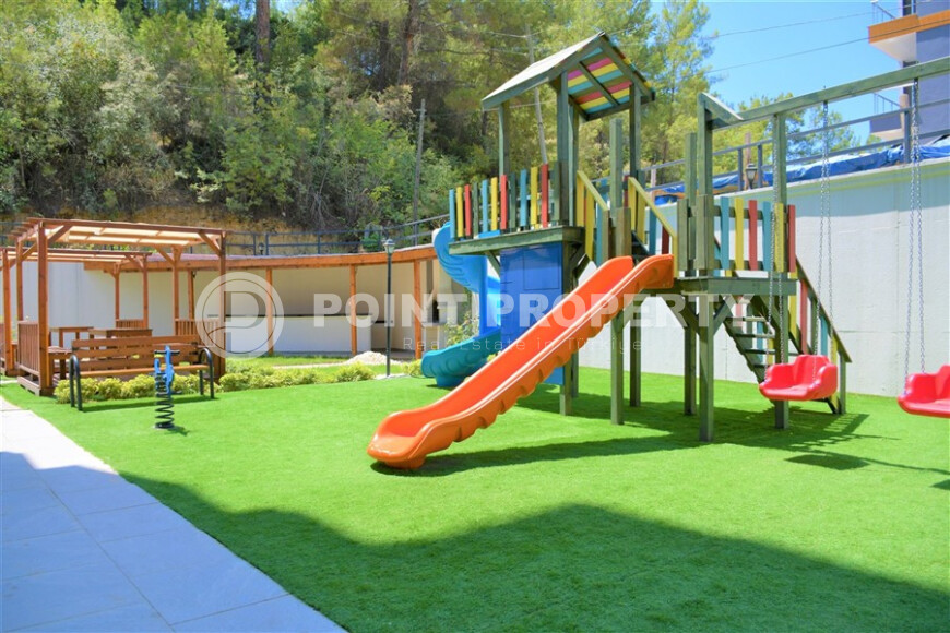 Светлая квартира в хорошем комплексе, 50 м², Авсаллар-id-9177-фото-4