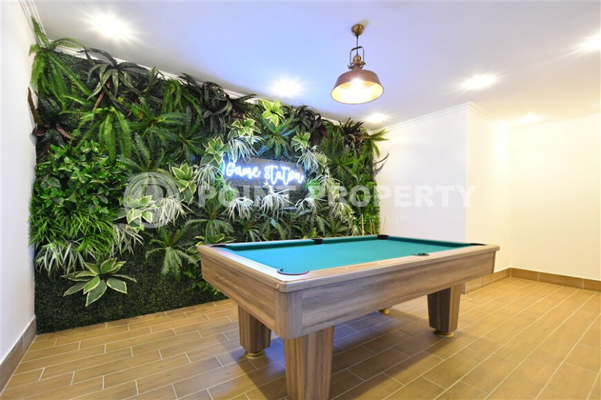 Светлая квартира в хорошем комплексе, 50 м², Авсаллар-id-9177-фото-14
