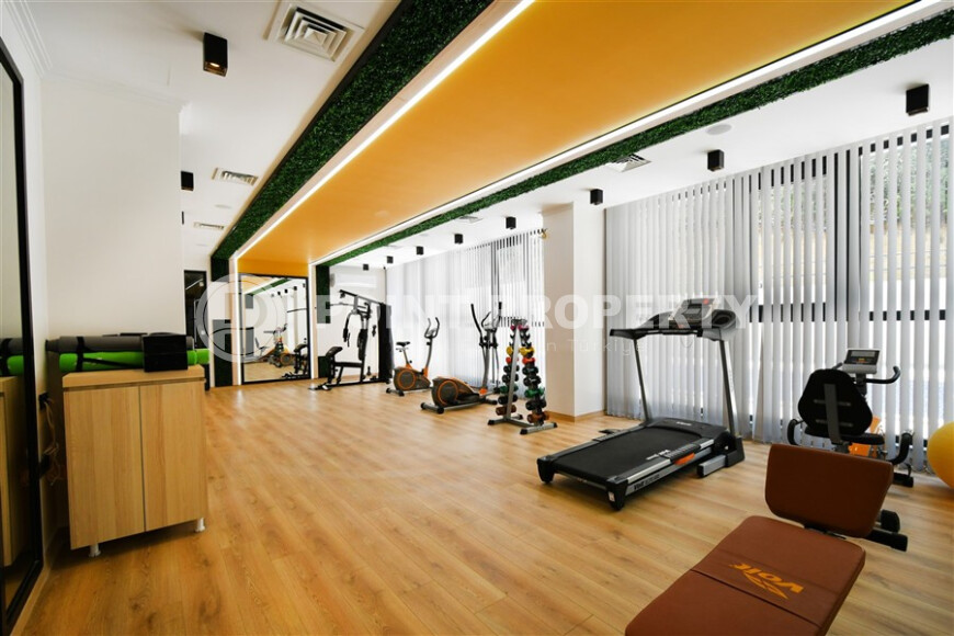 Светлая квартира в хорошем комплексе, 50 м², Авсаллар-id-9177-фото-16