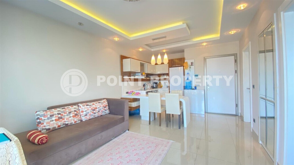 Квартира с видом на море на первой линии, 55 м², Махмутлар-id-9183-фото-3