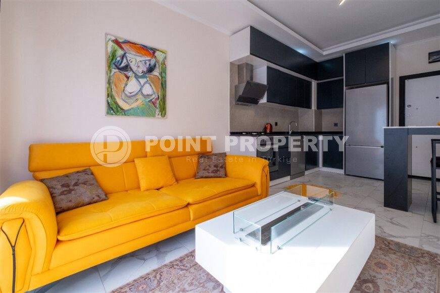 Stylish 1+1 apartment in the center of Alanya near Keykubat beach-id-9196-photo-1