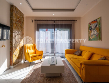 Стильная квартира 1+1 в центре Аланьи рядом с пляжем Кейкубат-id-9196-фото-2