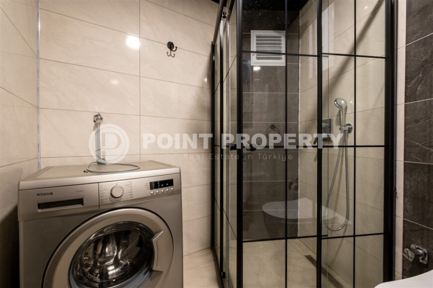 Стильная квартира 1+1 в центре Аланьи рядом с пляжем Кейкубат-id-9196-фото-8