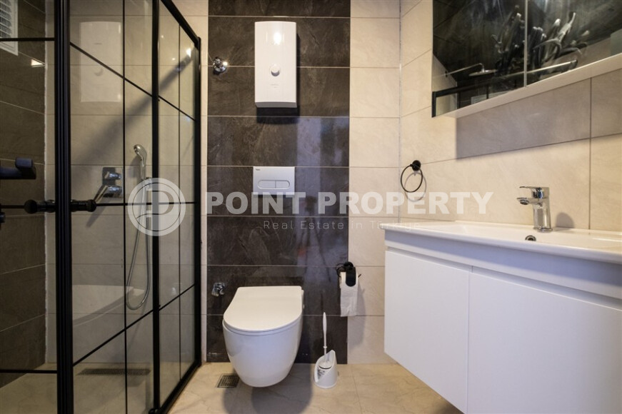 Стильная квартира 1+1 в центре Аланьи рядом с пляжем Кейкубат-id-9196-фото-9