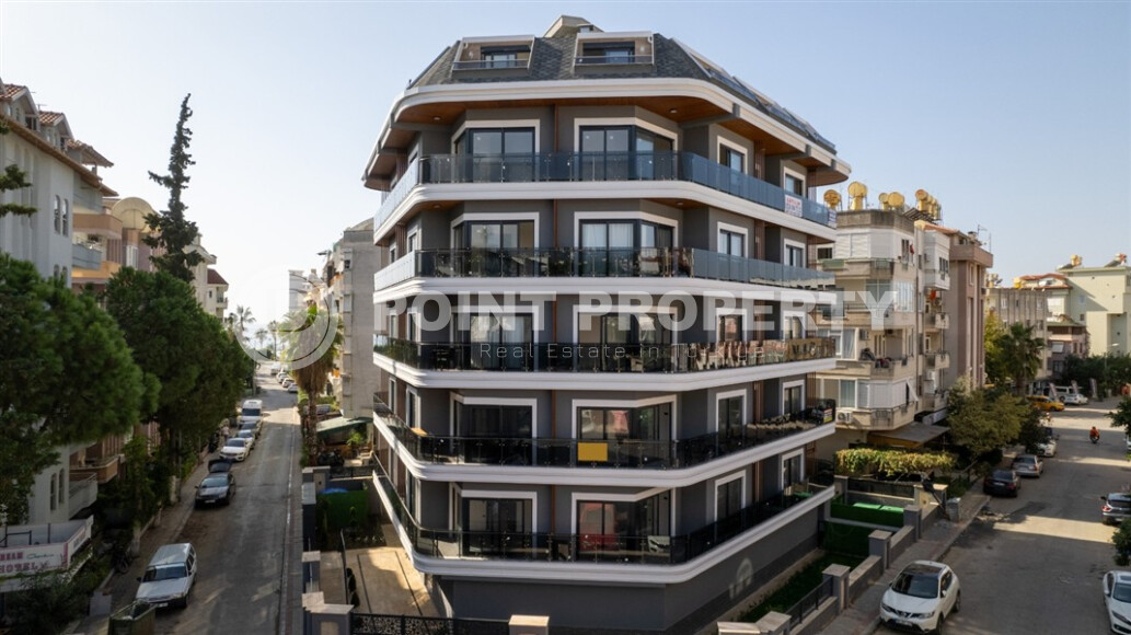 Стильная квартира 1+1 в центре Аланьи рядом с пляжем Кейкубат-id-9196-фото-13