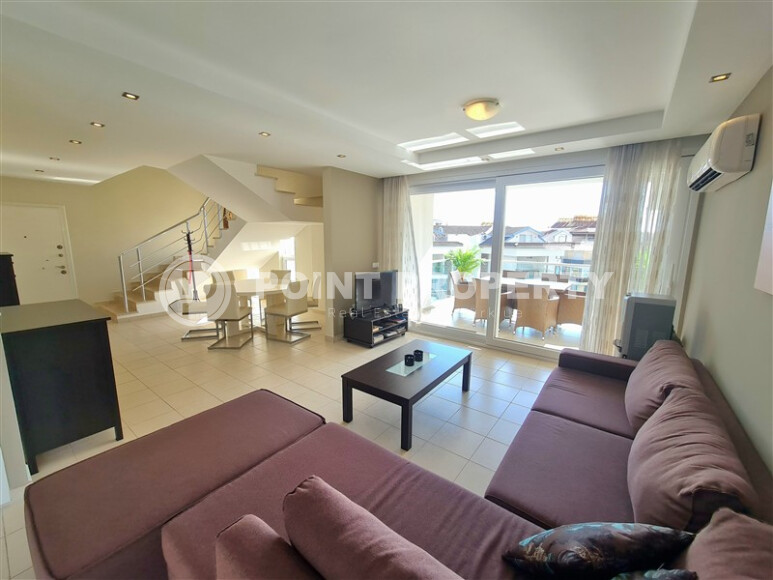 Просторный дуплекс 3+1, 180 м², подходящий для получения ВНЖ в районе Оба-id-9199-фото-2