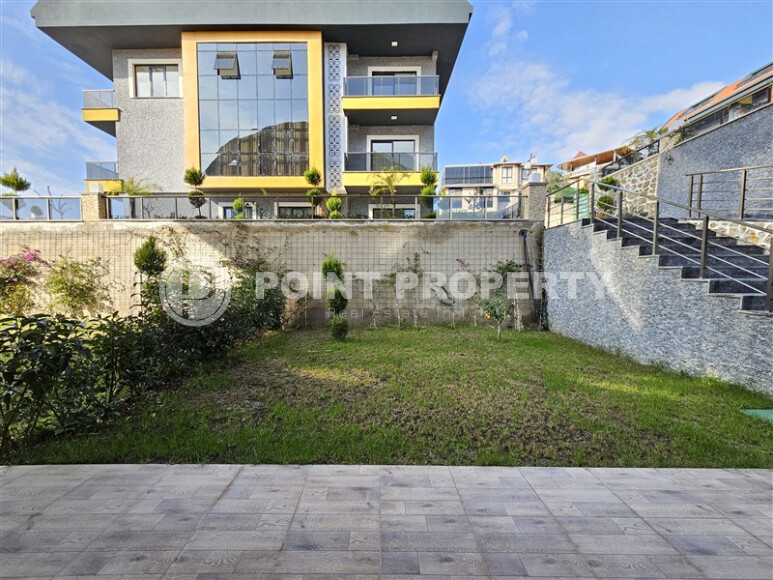 Просторный дублекс с личным садом  в новом доме в тихом районе Хасбахче-id-9205-фото-6