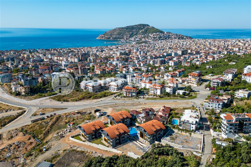 Просторный дублекс с личным садом  в новом доме в тихом районе Хасбахче-id-9205-фото-14