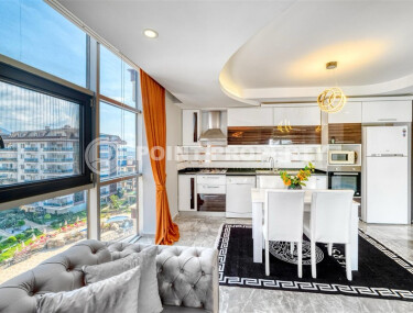 Стильная квартира 90 м² в престижном комплексе, Джикджилли-id-9207-фото-4