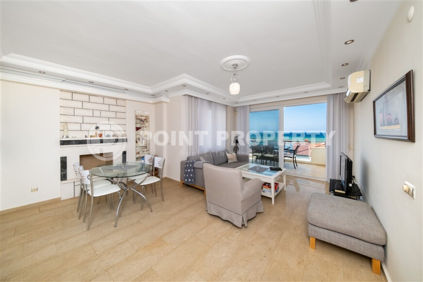 Видовой дуплекс 135 м² в Конаклы с хорошей инфраструктурой, ВНЖ-id-9211-фото-3