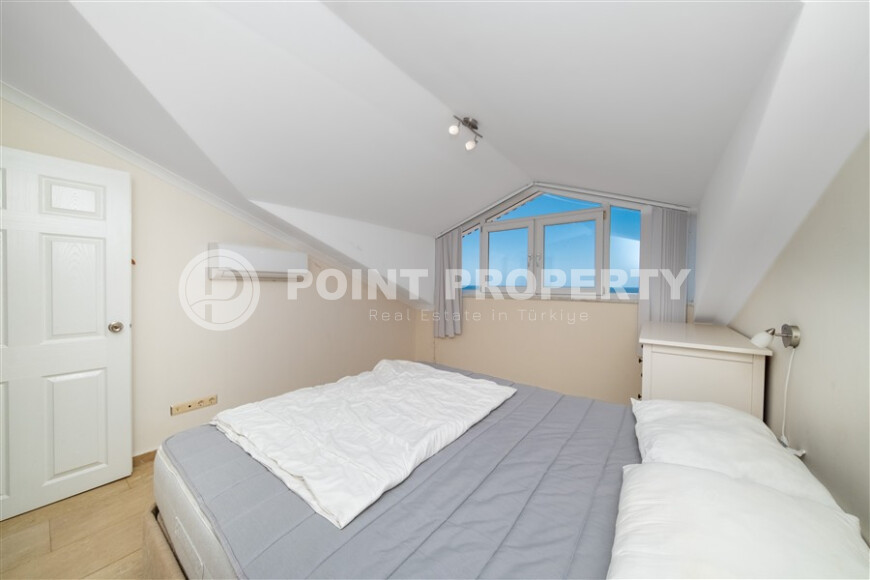 Видовой дуплекс 135 м² в Конаклы с хорошей инфраструктурой, ВНЖ-id-9211-фото-12