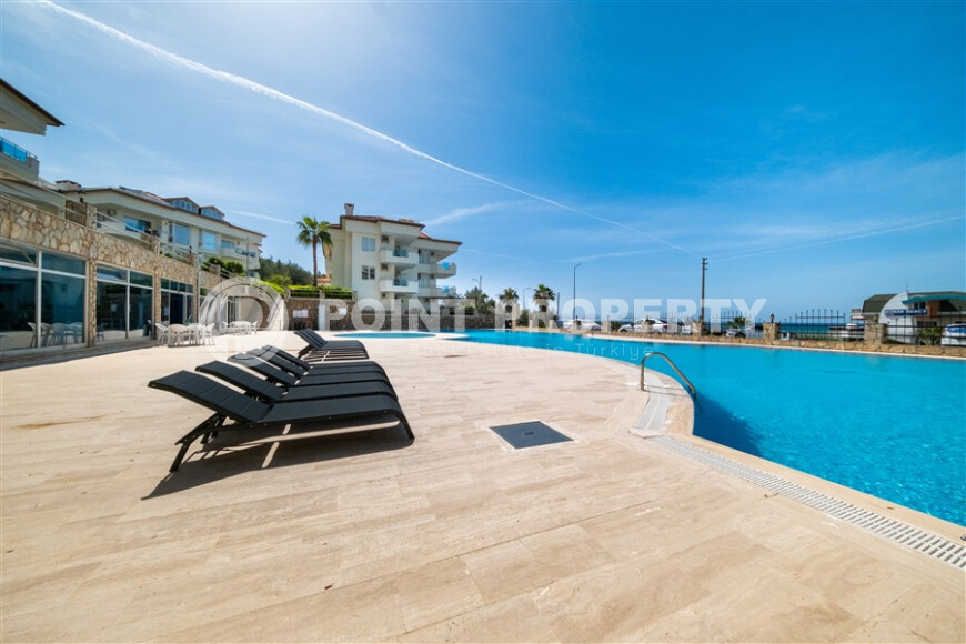 Светлый садовый дуплекс 135 м² в Конаклы, ВНЖ-id-9212-фото-12