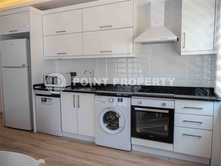 Квартира 1+1 с новой мебелью в центре Аланьи, всего в 200 м от пляжа-id-9217-фото-3