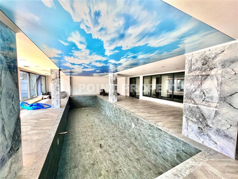 Недорогая квартира 1+1 с новой мебелью и дизайнерским ремонтом в районе Каргыджак-id-9220-фото-12