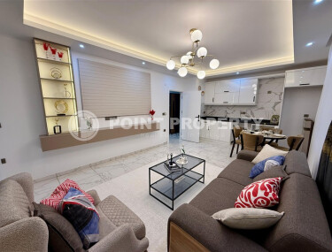 Уютная меблированная квартира 54 м² в новом комплексе, Авсаллар-id-9228-фото-2