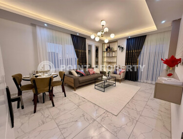 Уютная меблированная квартира 54 м² в новом комплексе, Авсаллар-id-9228-фото-3