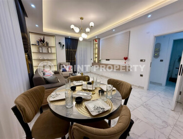 Уютная меблированная квартира 54 м² в новом комплексе, Авсаллар-id-9228-фото-4