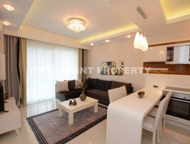 Большая квартира 1+1 с видом на горы в Махмутларе-id-9233-фото-4