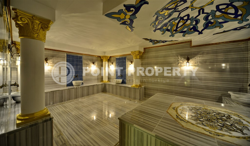 Большая квартира 1+1 с видом на горы в Махмутларе-id-9233-фото-8