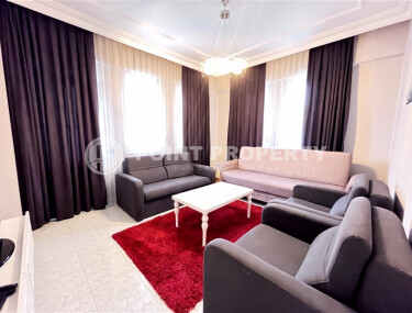 Квартира 80 м² с отдельной кухней у пляжа Клеопатры, Аланья – Центр-id-9237-фото-1