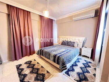 Квартира 80 м² с отдельной кухней у пляжа Клеопатры, Аланья – Центр-id-9237-фото-4