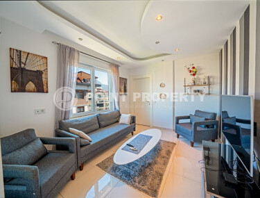 Светлый и просторный дуплекс 130 м² в 100 метрах от моря в районе Кестель-id-9251-фото-5