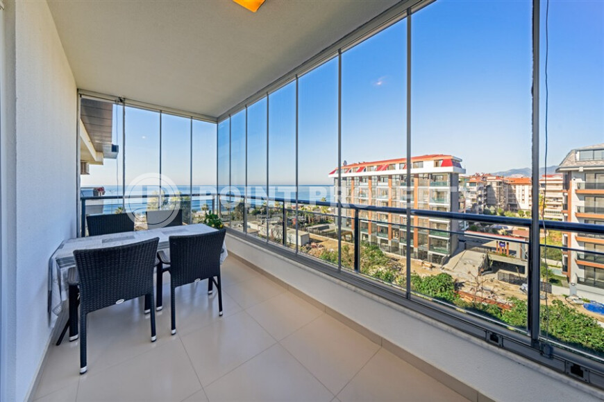 Светлый и просторный дуплекс 130 м² в 100 метрах от моря в районе Кестель-id-9251-фото-14