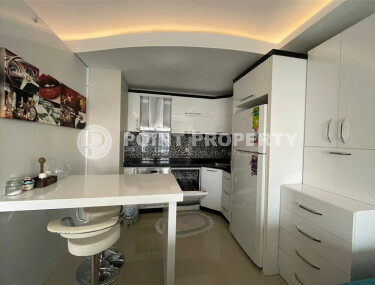 Светлая квартира 1+1, 60 м² с видом на море в 400 метрах от пляжа в районе Махмутлар-id-9253-фото-3