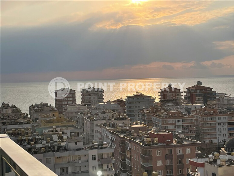 Светлая квартира 1+1, 60 м² с видом на море в 400 метрах от пляжа в районе Махмутлар-id-9253-фото-6